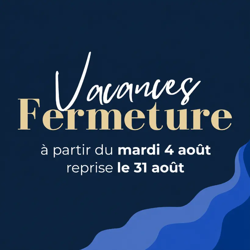Fermeture pour congés du 11 au 21 avril